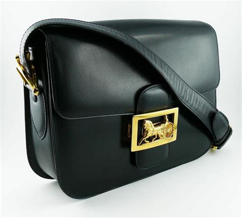 celine horse carriage box bag|Celine Vintage Box Horse Carriage Bag .